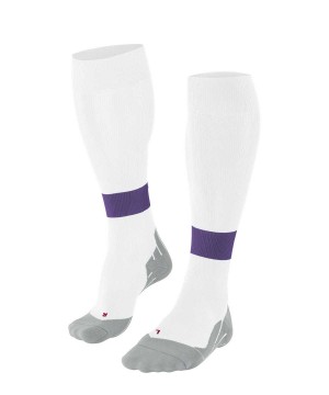 Dámské Sports Socks Falke RU Compression Energy Running Knee-high Socks Bílé | 2431FHPUR