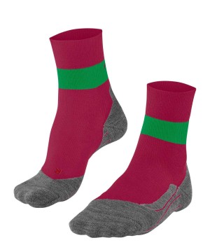 Dámské Sports Socks Falke RU Compression Stabilizing Running Socks Červené | 2965VHZNT