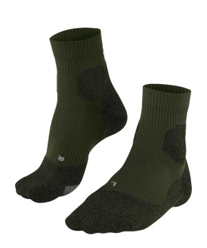 Dámské Sports Socks Falke RU Trail Grip Running Socks Zelene | 5340VGHOY