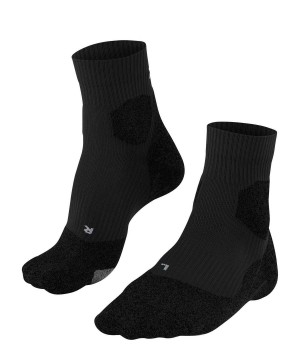 Dámské Sports Socks Falke RU Trail Grip Running Socks Černé | 5319IOSEV