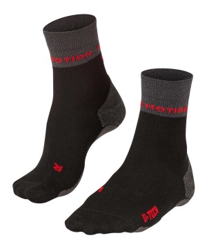 Dámské Sports Socks Falke RU True Motion Nevos Running Socks Černé | 5914PLUBX