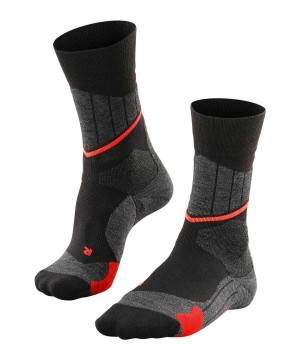 Dámské Sports Socks Falke SC1 Skiing Socks Černé | 5823NMILR