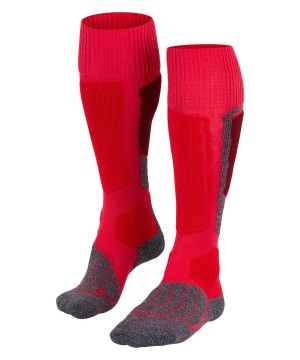 Dámské Sports Socks Falke SK1 Comfort Skiing Knee-high Socks Červené | 5618LIEVH