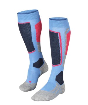 Dámské Sports Socks Falke SK2 Intermediate Skiing Knee-high Socks Blankyt | 3195GHCPR