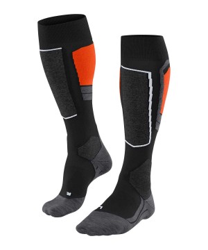 Dámské Sports Socks Falke SK4 Advanced Skiing Knee-high Socks Černé | 7652AFYIV