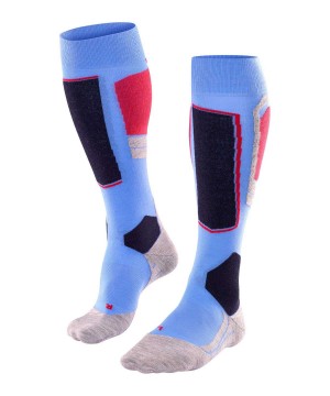 Dámské Sports Socks Falke SK4 Advanced Skiing Knee-high Socks Blankyt | 2379RQNCW