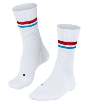 Dámské Sports Socks Falke TE4 Classic Tennis Socks Bílé | 9648XBPNY