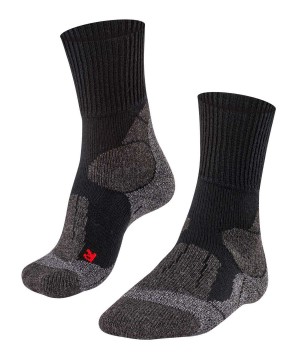 Dámské Sports Socks Falke TK1 Adventure Trekking Socks Černé | 1537XICNL