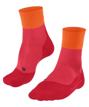 Dámské Sports Socks Falke TK2 Explore Cool Short Trekking Short sock Oranžové | 9682XWOFE