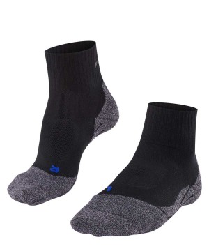 Dámské Sports Socks Falke TK2 Explore Cool Short Trekking Short sock Černé | 2514HTIVA