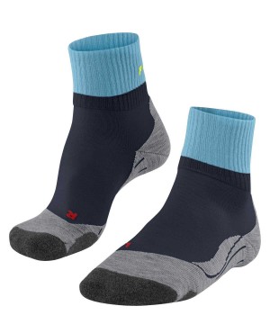 Dámské Sports Socks Falke TK2 Explore Short Trekking Short sock Blankyt | 1870LOVIF