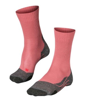 Dámské Sports Socks Falke TK2 Explore Trekking Socks Červené | 4217CIWDN