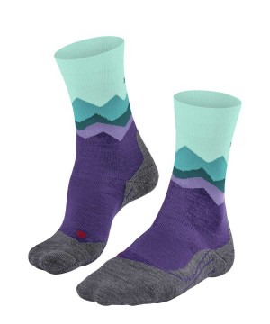 Dámské Sports Socks Falke TK2 Explore Trekking Socks Fialové | 8261GXVLP