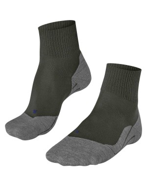 Dámské Sports Socks Falke TK5 Wander Cool Short Trekking Short sock Zelene | 8239XTQSL