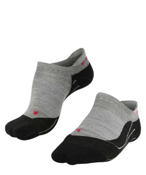 Dámské Sports Socks Falke TK5 Wander Invisible Trekking Invisibles Šedé | 0143KRGAE