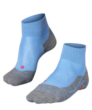 Dámské Sports Socks Falke TK5 Wander Short Trekking Short sock Blankyt | 8421ITAXS