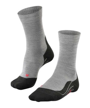 Dámské Sports Socks Falke TK5 Wander Trekking Socks Šedé | 4506FOTWB