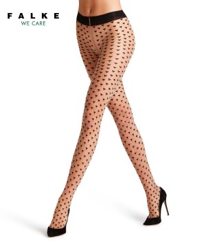 Dámské Tights Falke Darling 15 DEN Tights Béžový | 4067XDHCI