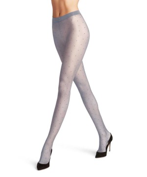 Dámské Tights Falke Dot 15 DEN Tights Šedé | 4798KVMNI