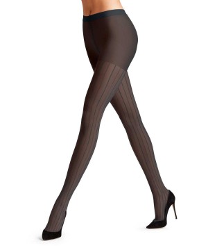 Dámské Tights Falke Linear Lounge 25 DEN Tights Blankyt | 9854YKFGL