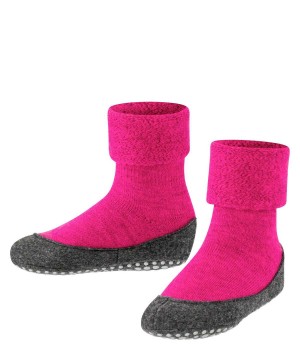 Dětské House Socks & Slippers Falke Cosyshoe Teens Slippers Růžové | 4675CUEOD