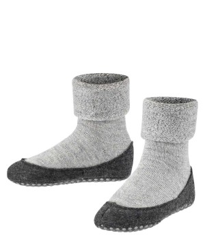 Dětské House Socks & Slippers Falke Cosyshoe Minis Slippers Šedé | 1730CWGIQ