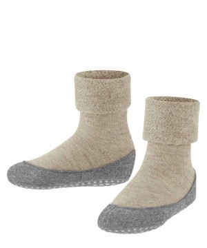 Dětské House Socks & Slippers Falke Cosyshoe Minis Slippers Béžový | 2570VHDIM