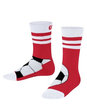 Dětské Ponožky Falke Active Soccer Socks Červené | 9710MLBWI