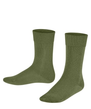 Dětské Ponožky Falke Comfort Wool Socks Zelene | 6475DWXGY