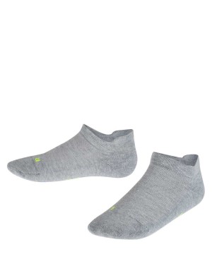 Dětské Ponožky Falke Cool Kick Sneaker socks Šedé | 5326ZIKNX