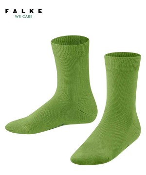 Dětské Ponožky Falke Family Socks Zelene | 8043BOJCX