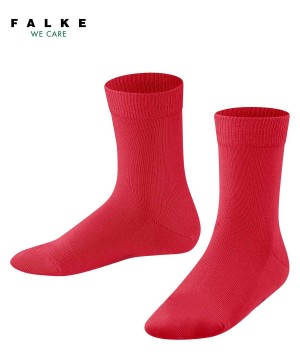 Dětské Ponožky Falke Family Socks Červené | 3078RYSBD