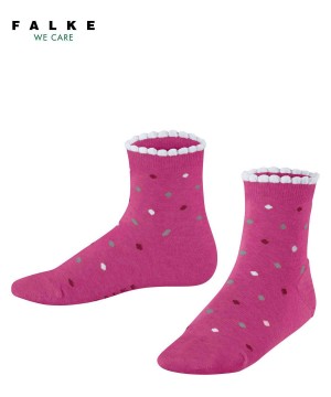 Dětské Ponožky Falke Multidot Short sock Růžové | 3140VYUOL