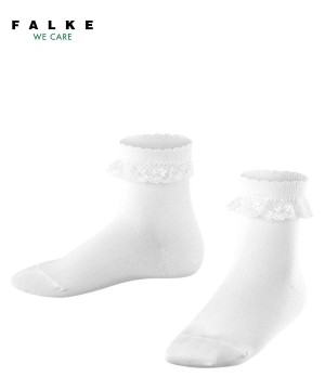 Dětské Ponožky Falke Romantic Lace Socks Bílé | 5783WTIZA