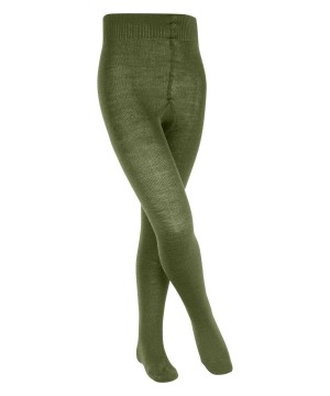 Dětské Tights Falke Comfort Wool Tights Zelene | 7095YRZFX