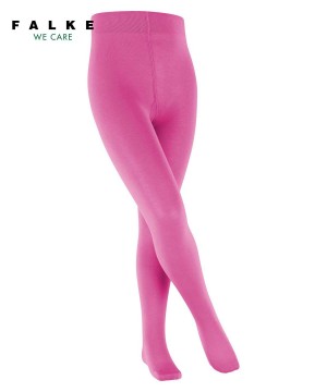 Dětské Tights Falke Cotton Touch Tights Růžové | 5734GQXKR