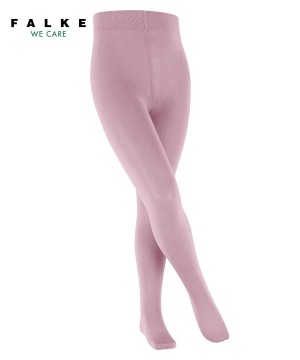 Dětské Tights Falke Cotton Touch Tights Růžové | 0532SIYNP