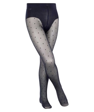 Dětské Tights Falke Romantic Dot Tights Blankyt | 2047ZMULF