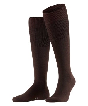 Pánské Ponožky Falke Airport Knee-high Socks Hnědé | 5429LHGWI