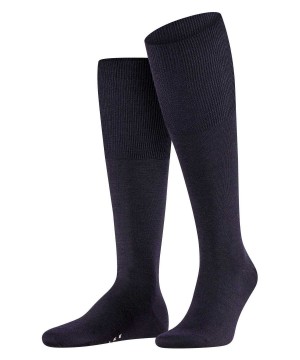 Pánské Ponožky Falke Airport Knee-high Socks Blankyt | 2105DMRXW