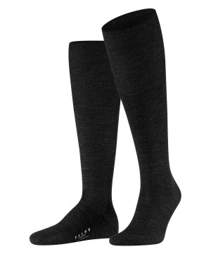 Pánské Ponožky Falke Airport Knee-high Socks Šedé | 5360DBEMV