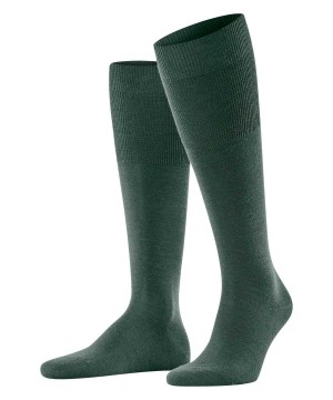 Pánské Ponožky Falke Airport Knee-high Socks Zelene | 1684SGTQJ