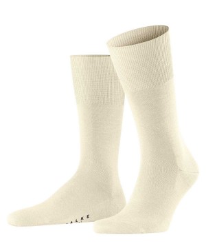 Pánské Ponožky Falke Airport Socks Bílé | 1857OWNZS