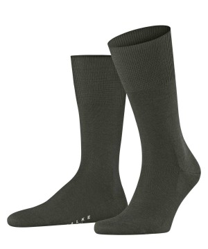 Pánské Ponožky Falke Airport Socks Zelene | 3219ZPORC