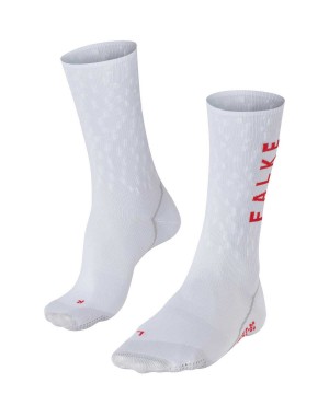 Pánské Ponožky Falke BC Impulse Biking Socks Bílé | 9637ANHES