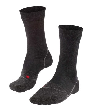 Pánské Ponožky Falke BC Warm Biking Socks Černé | 4921XIEPY