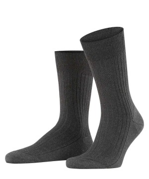 Pánské Ponožky Falke Bristol Pure Socks Šedé | 5746DOJLF