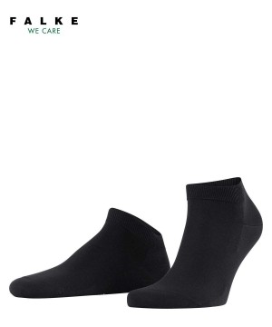 Pánské Ponožky Falke ClimaWool Sneaker socks Černé | 6295DQGHS