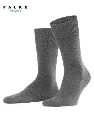 Pánské Ponožky Falke ClimaWool Socks Šedé | 5019MCWQE