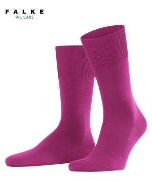 Pánské Ponožky Falke ClimaWool Socks Červené | 8291CPHZU